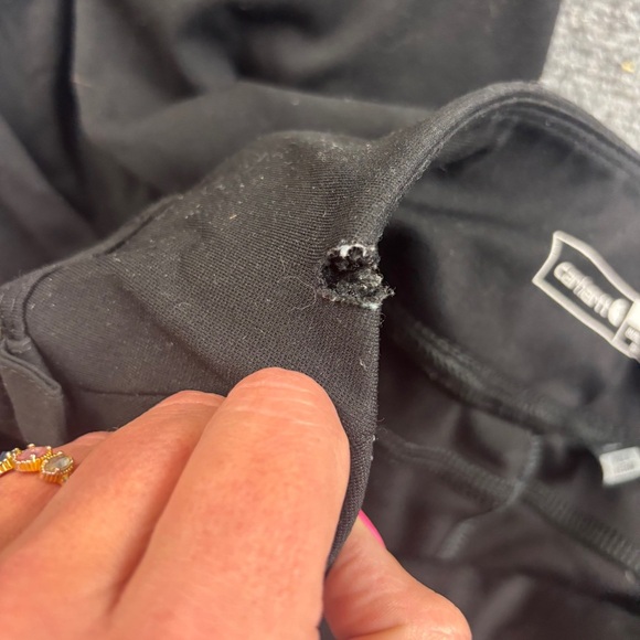 CARHARTT Women’s Black Fitted Utility Cargo Leggings size: XS - 0/2 Regular - Picture 10 of 11